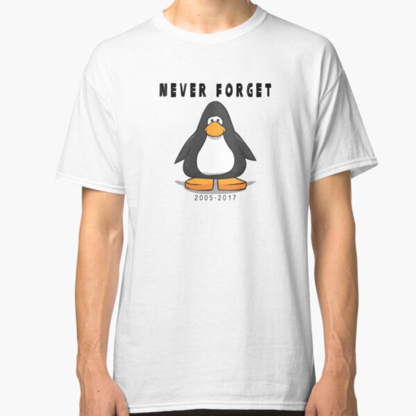 Club Penguin Never forget Classic T-Shirt