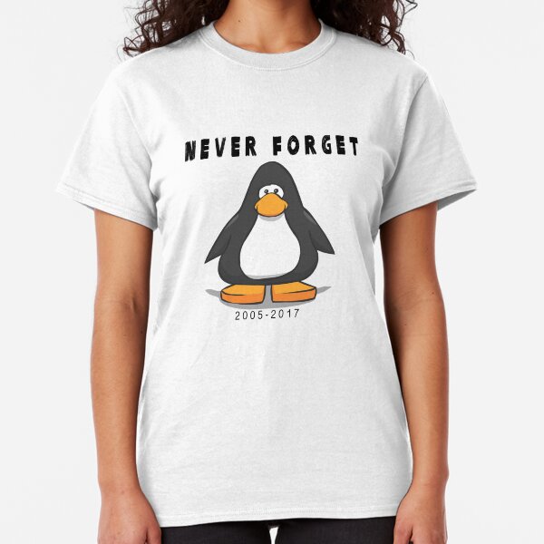 Club Penguin Never forget Classic T-Shirt