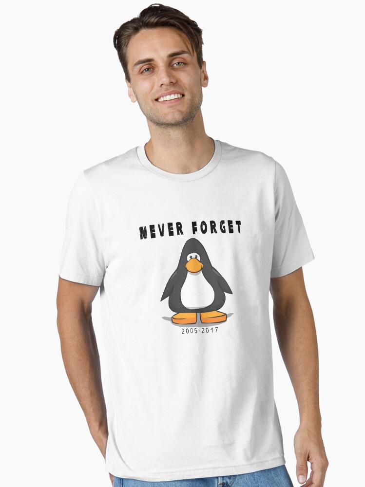 Club Penguin T Shirt Never Forget Club Penguin T Shirt Never Forget