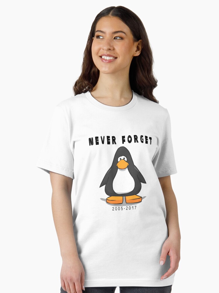 Club Penguin T Shirt Never Forget Club Penguin T Shirt Never Forget