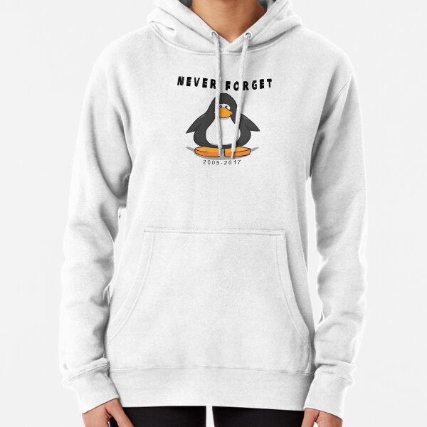 For The Love Of Penguins Hoodie in blue