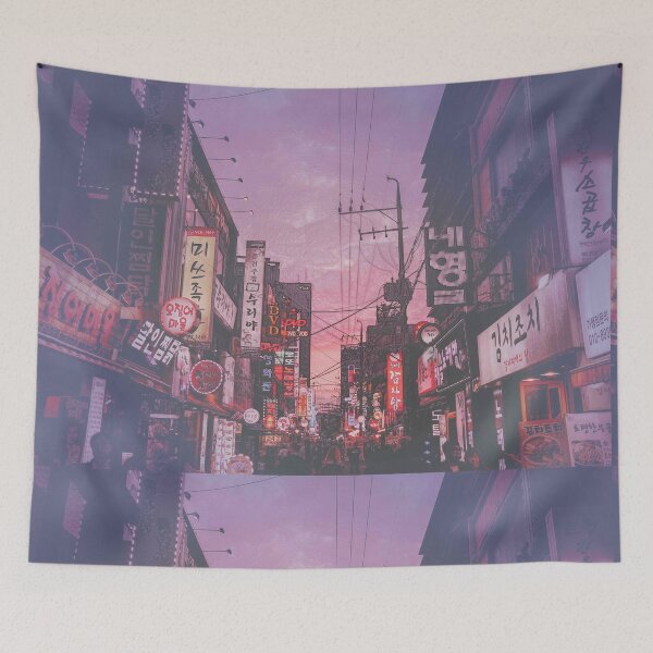 Item preview, Seoul City Streets designed and sold by emiliapapaya.