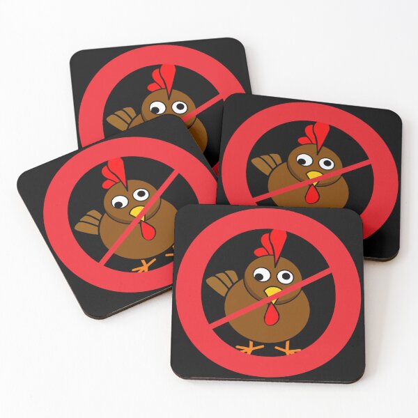 Item preview, No Chickens Allowed designed and sold by janraydesigns.