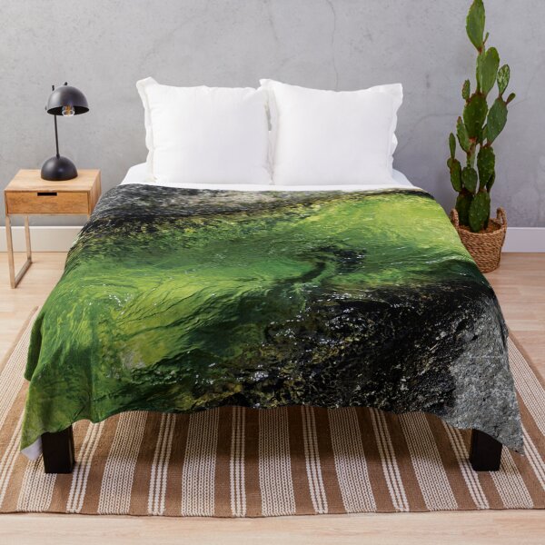 Item preview, Emerald Channel | Green Waters Swirl Through Rock, Minimalist Nature Photography designed and sold by arlutai.
