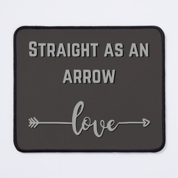 Item preview, Straight As An Arrow Love Gray Design designed and sold by LGbubble.