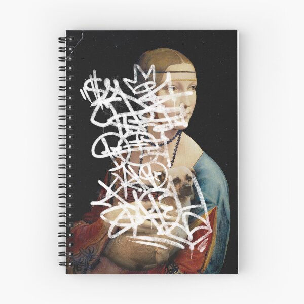 Item preview, The Lady with an Dog - Graffiti designed and sold by The Lines.