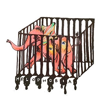 Artwork thumbnail, Cage the Elephant Melophobia Album by Eleanor Laack
