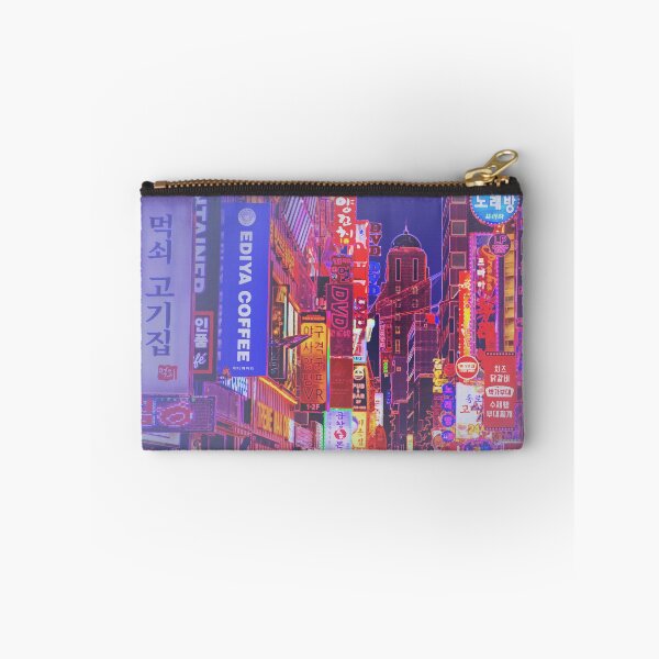 Item preview, Seoul City Streets Neon Lights designed and sold by emiliapapaya.