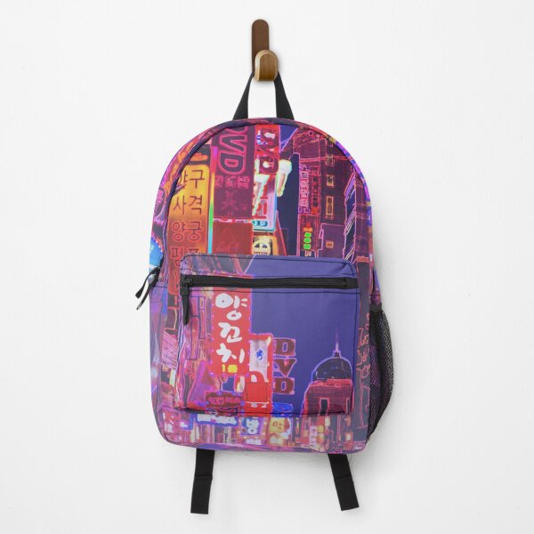 Item preview, Seoul City Streets Neon Lights designed and sold by emiliapapaya.