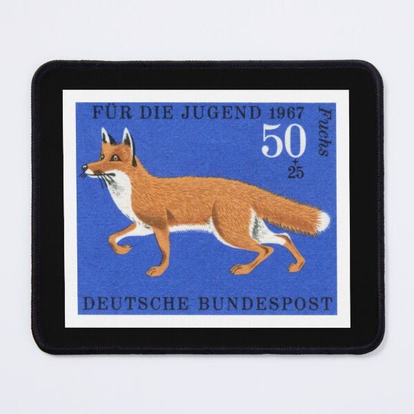 Item preview, Philately 1967 Fox postage stamp issued by Germany, DDR designed and sold by cutestamps.