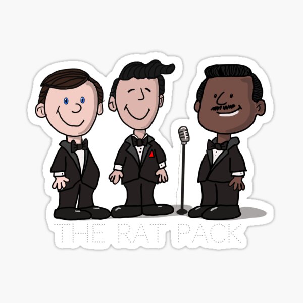 The Rat Pack Sticker