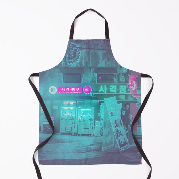Item preview, Seoul City Streets Hazy Neon Corner designed and sold by emiliapapaya.