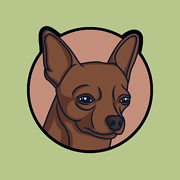 Chihuahua Ankle Biter Sticker for Sale by DoubleDownRB