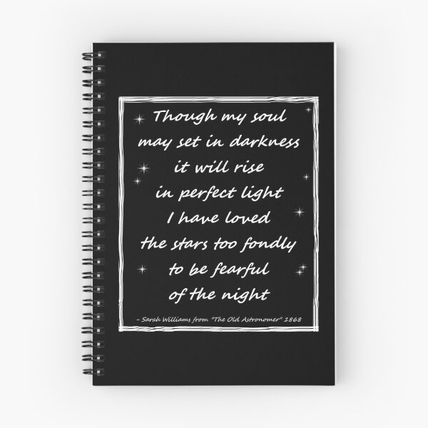 Item preview, Quote From The Old Astronomer 1868 by Sarah Williams designed and sold by ThePaintingRat.
