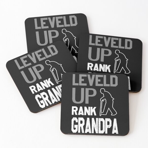 Item preview, I Have Leveled Up To Grandpa  designed and sold by VictorL Designs.