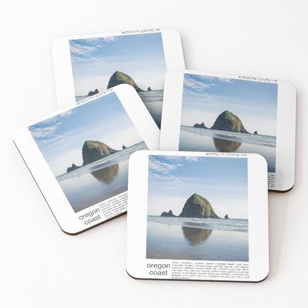 Item preview, Cannon Beach Oregon Coast Minimalist-Travel Photography designed and sold by anthonylonder.