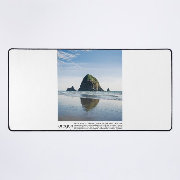 Item preview, Cannon Beach Oregon Coast Minimalist-Travel Photography designed and sold by anthonylonder.