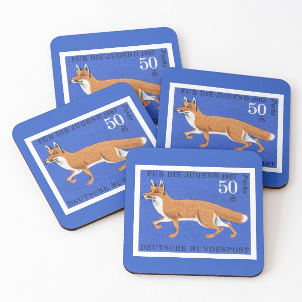 Item preview, Philately 1967 Fox postage stamp issued by Germany, DDR designed and sold by cutestamps.