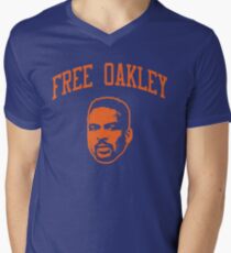 Kostenlose Oakley 4 T-Shirt mit V-Ausschnitt