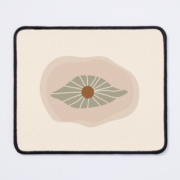 Item preview, Warm Toned Abstract Eye And Boho line Art Design designed and sold by zedonee.