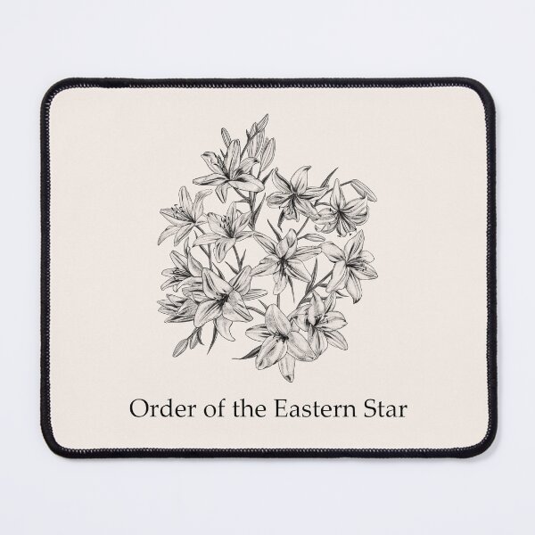 Item preview, Lilies - Order of the Eastern Star designed and sold by ARIsEasternStar.