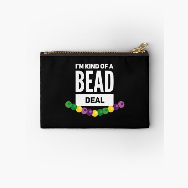 Item preview, I'm Kind of a BEAD Deal Mardi Gras designed and sold by Celebration Printables.