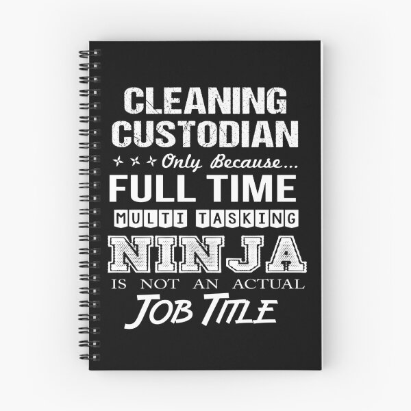 Item preview, Cleaning Custodian T Shirt - Ninja Job Gift Item Tee designed and sold by ritterdick.