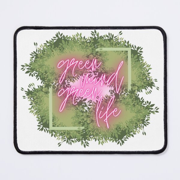 Item preview, Vida verde, mente verde. designed and sold by Matalashop.