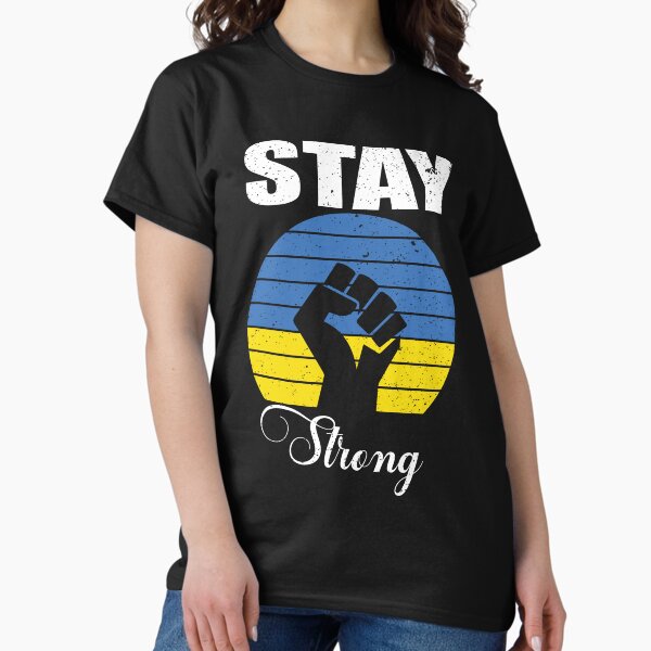 Item preview, Ukraine Strong Retro Vintage Flag designed and sold by TeeartspaceCH.