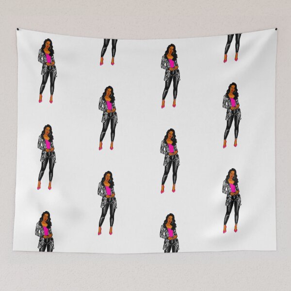 Item preview, Lady boss, fashion girl, womens fashion, afo girl, black woman, stylish girl designed and sold by gabrielakrall.