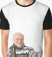 Thumbs-Up Harold Graphic T-Shirt