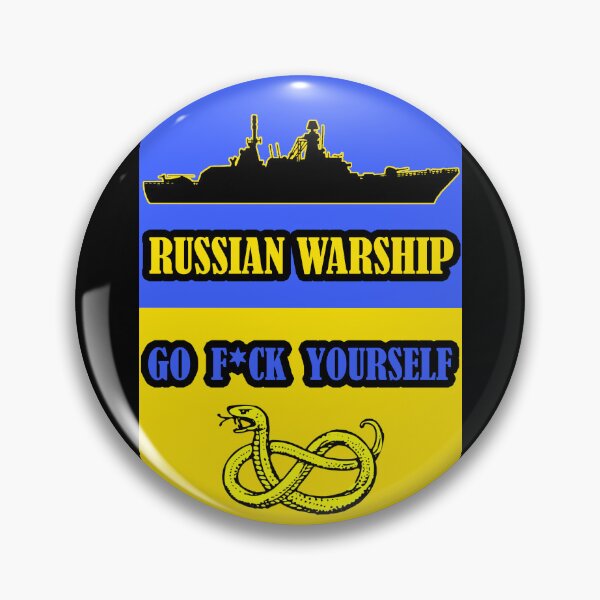 Item preview, RUSSIAN WARSHIP GO F YOURSELF designed and sold by Shiroi-Kuruma.