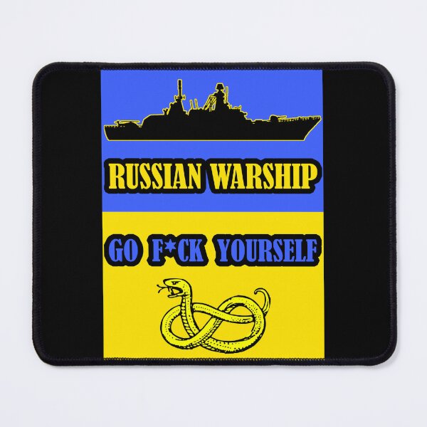 Item preview, RUSSIAN WARSHIP GO F YOURSELF designed and sold by Shiroi-Kuruma.