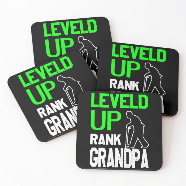 Item preview, I Have Leveled Up To Grandpa designed and sold by VictorL Designs.