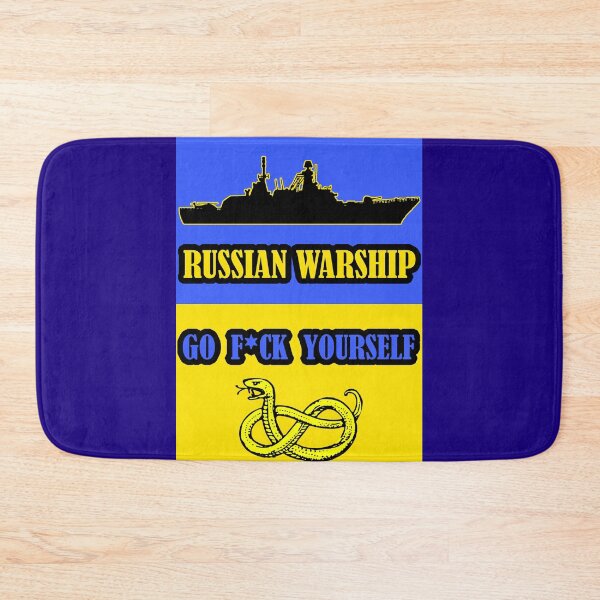 Item preview, RUSSIAN WARSHIP GO F YOURSELF designed and sold by Shiroi-Kuruma.