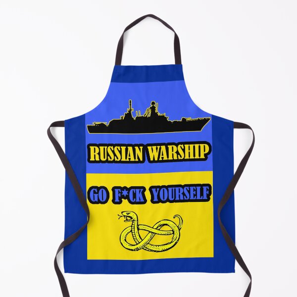 Item preview, RUSSIAN WARSHIP GO F YOURSELF designed and sold by Shiroi-Kuruma.