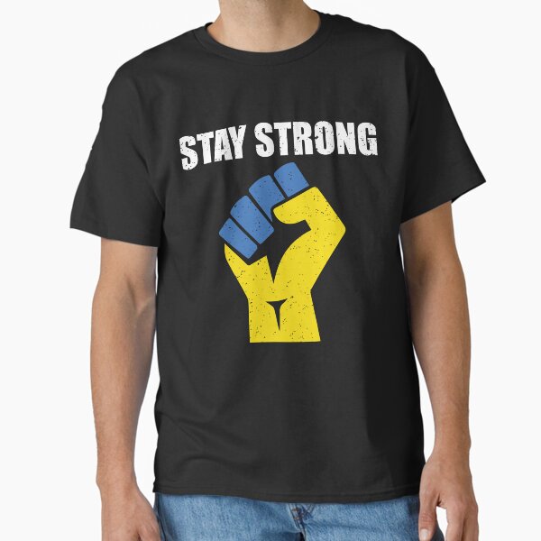 Item preview, Ukraine Strong Retro Vintage Flag designed and sold by TeeartspaceCH.
