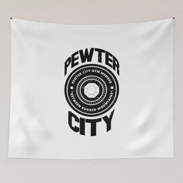Item preview, Pewter City Gym Tee - Redesigned designed and sold by James Headrick.