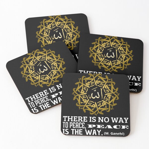 Item preview, THERE IS NO WAY TO PEACE, PEACE IS THE WAY. (Mahatma Gandhi) designed and sold by JACI'S STORE.