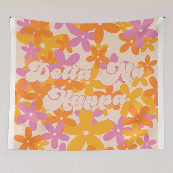 Item preview, DNK - retro flowers designed and sold by DeltaNuKappa.