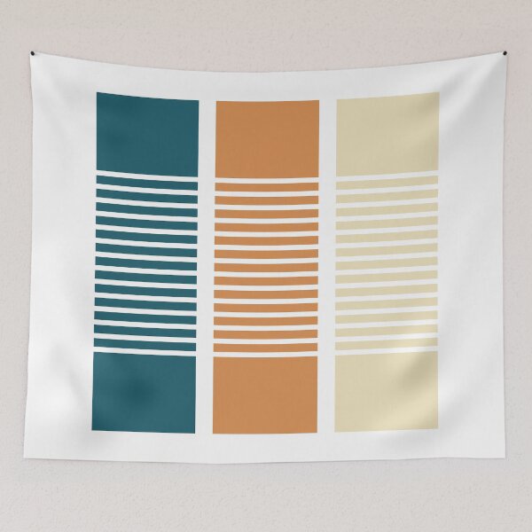 Item preview, Japandi Inspired Lined Columns Design designed and sold by beccaveedesigns.