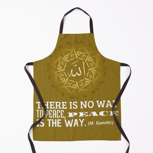 Item preview, THERE IS NO WAY TO PEACE, PEACE IS THE WAY. (Mahatma Gandhi) designed and sold by JACI'S STORE.