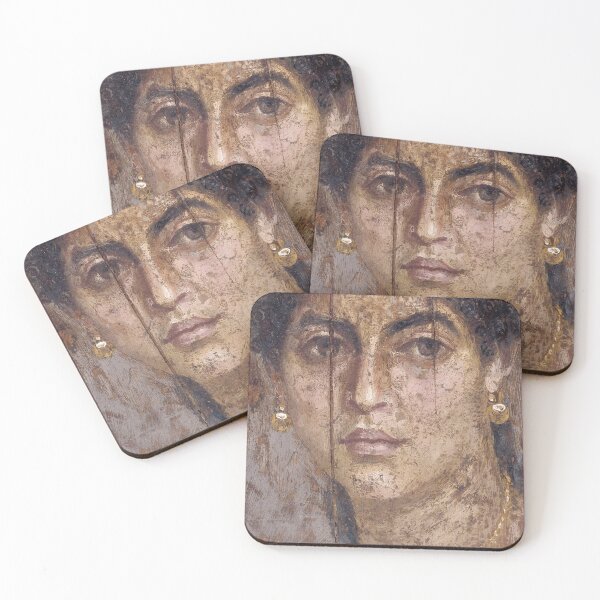 Item preview, Fayoum portrait. 55-70 AD designed and sold by likiska.