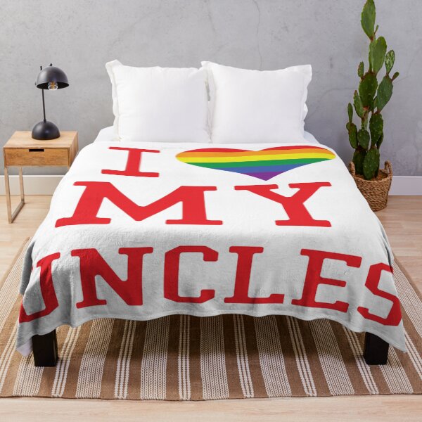 Item preview, I Love My Uncles - Gay Pride designed and sold by MauveMoves.