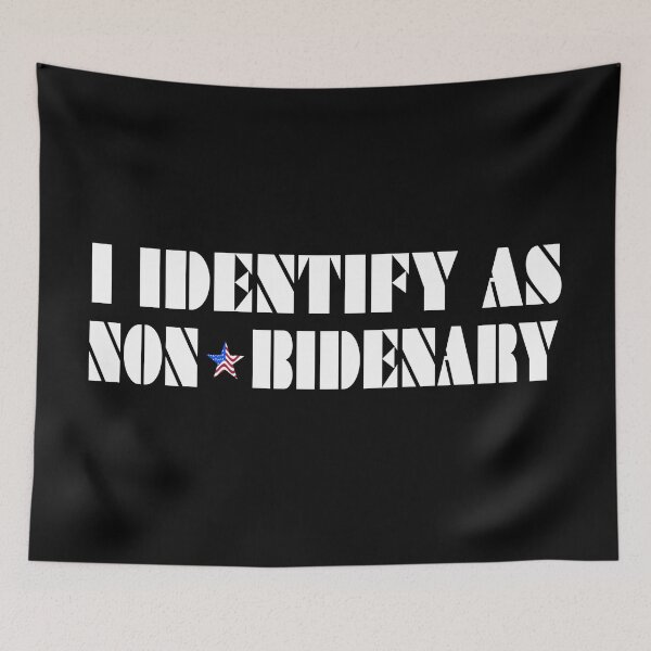 Item preview, I Identify As Non-Bidenary designed and sold by molamode.