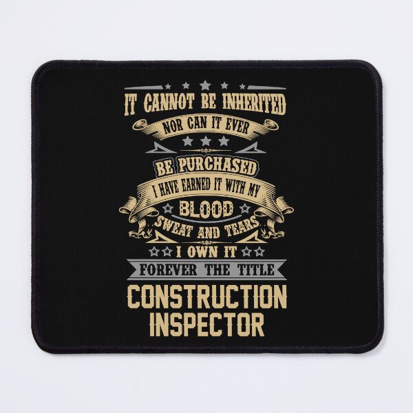 Item preview, Construction Inspector T Shirt - Forever The Title Job Gift Item Tee designed and sold by celiagomez456.