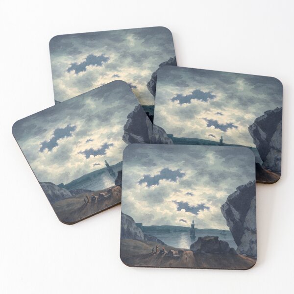 Item preview, Bay Scene in Moonlight - John Warwick Smith (1787) designed and sold by Geraldo Garcia.