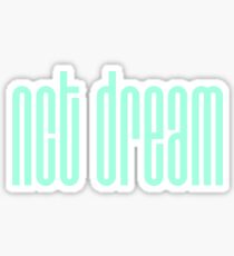 NCT DREAM Logo - Turquoise Sticker