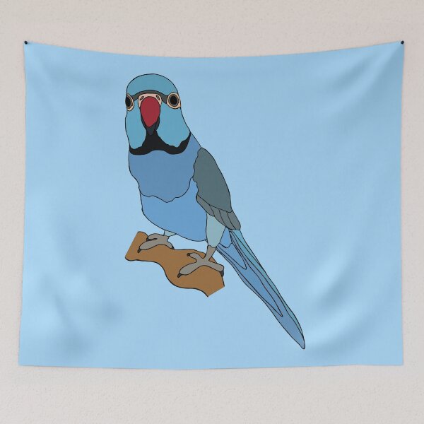Item preview, Ring-Neck Parakeet designed and sold by nolessjess.