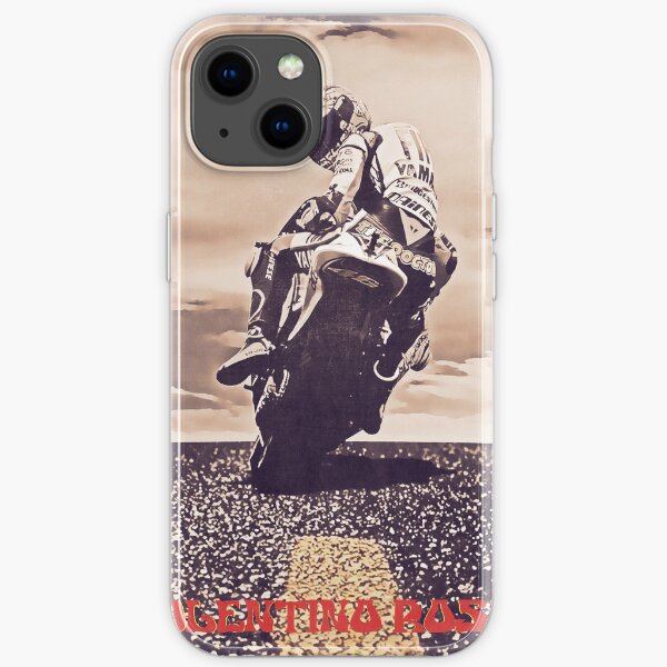 Portrait rétro de Valentino Rossi Coque souple iPhone